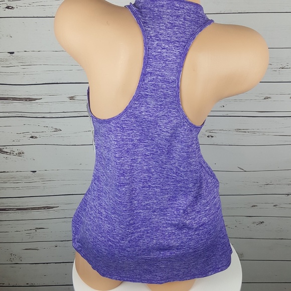 Rapidry Heathered Racerback Performance Tank Top - Picture 3 of 6